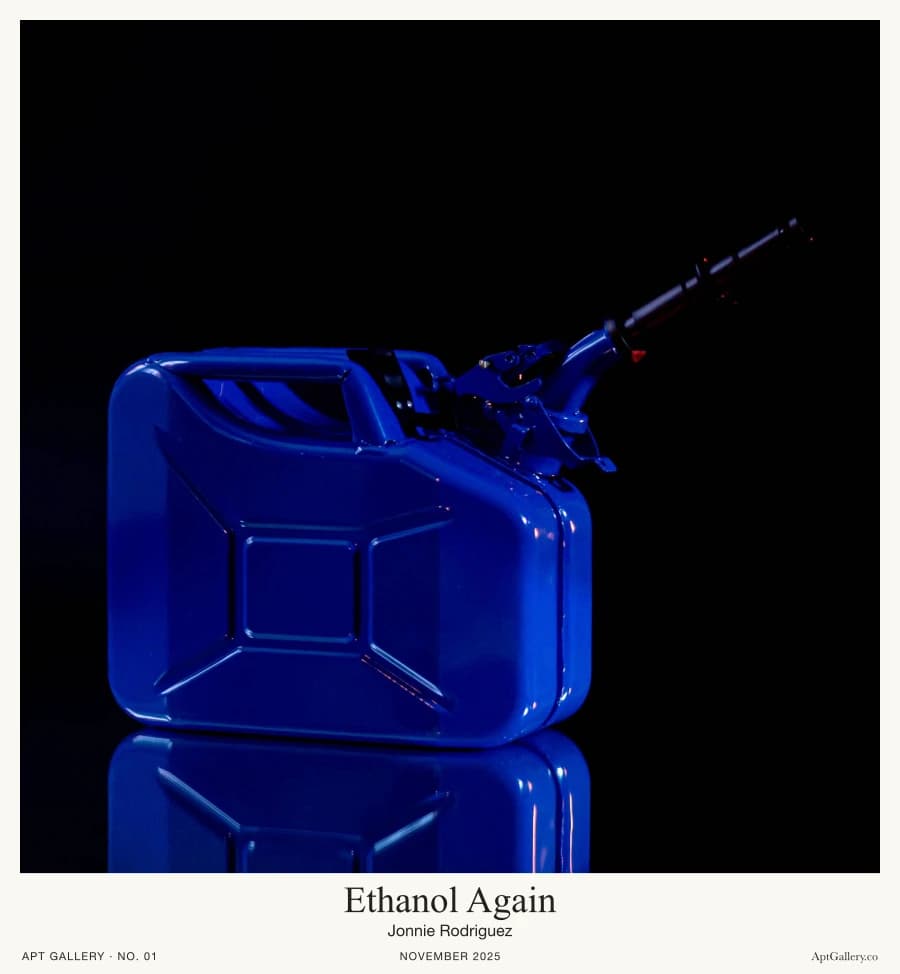 Ethanol Again No. 01, Narrow imprint bordered paper print with AptGallery.co credit